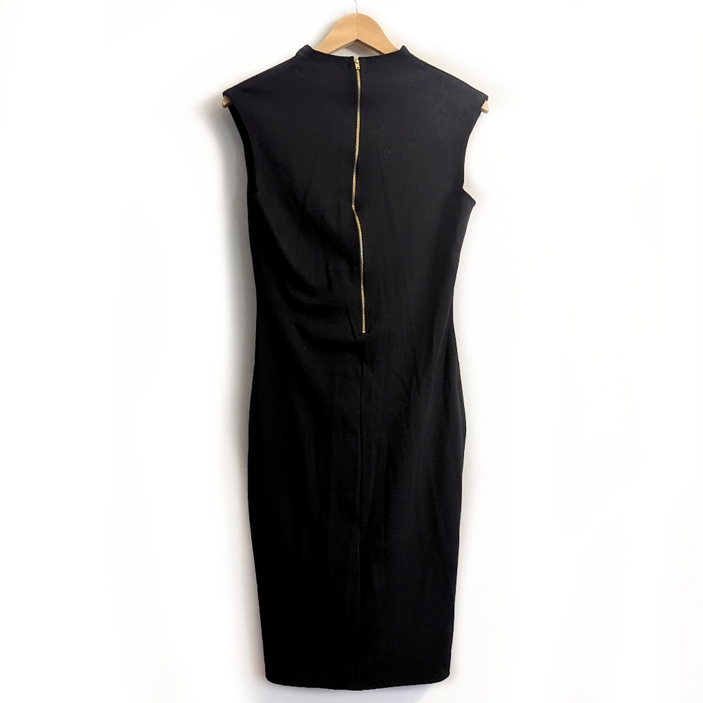 Rolla Coster Black Bodycon Midi Dress - Picture 2 of 7